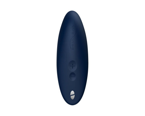 Вакуумний смарт-стимулятор для пар We-Vibe Melt Midnight Blue, зручно поєднувати з проникним сексом