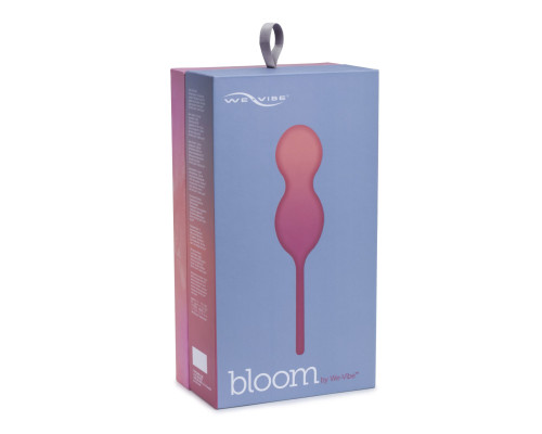 Смарт вагінальні кульки з вібрацією We-Vibe Bloom, діаметр 3,3 см, маса 45, 65, 80 г