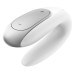 Смартвібратор для пар Satisfyer Double Fun (White) (пошкодження на упаковці)