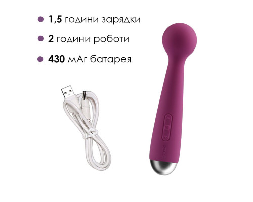 Вибромассажер с интеллектуальным режимом Svakom Mini Emma Violet (мятая упаковка)
