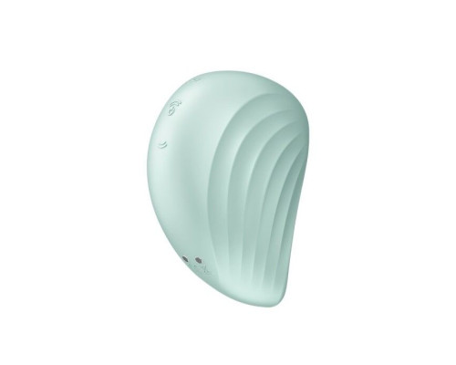 Вакуумний кліторальний стимулятор із вібрацією Satisfyer Pearl Diver Mint (м'ята упаковка)