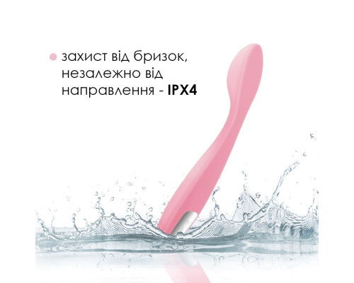 Стимулятор клітора та точки G Svakom Keri Pale Pink (м'ята упаковка)