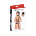 Фіксатори для шиї і рук Fetish Tentation Neck and Wrist Straps з маскою на очі (пом'ята упаковка)