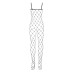Бодістокінг з великим вічком і відкритими грудьми Obsessive Bodystocking N102 S/M/L, чорний