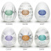 Набір мастурбаторів-яєць Tenga Egg Hard Boild Pack (6 яєць)