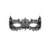 Мереживна маска Obsessive A701 mask, єдиний розмір, чорна