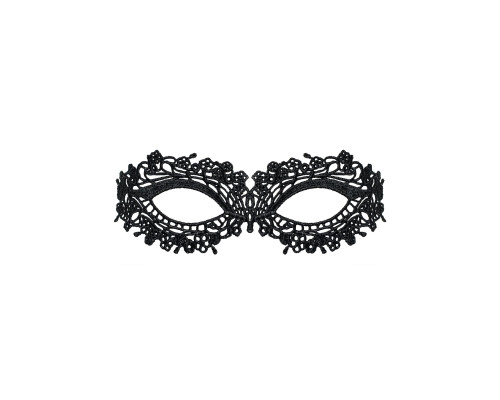Мереживна маска Obsessive A710 mask, єдиний розмір, чорна