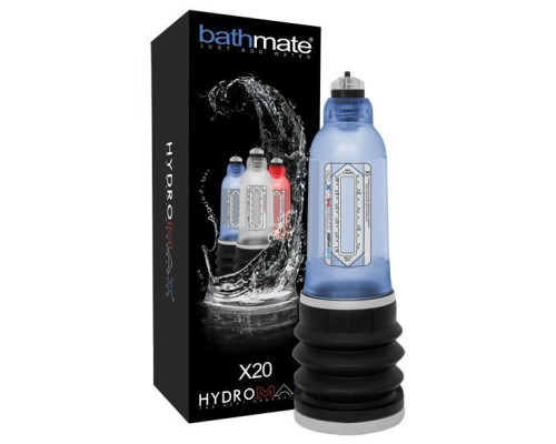 Гідропомпа Bathmate Hydromax 5 Blue, для члена довжиною від 7,5 до 12,5 см, діаметр до 4,5 см