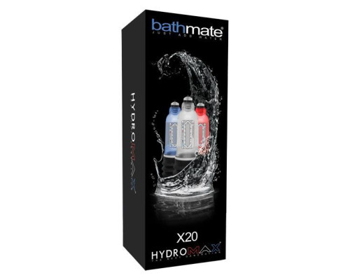 Гідропомпа Bathmate Hydromax 5 Red, для члена довжиною від 7,5 до 12,5 см, діаметр до 4,5 см