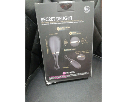 Виброяйце Dorcel Secret Delight Gold (м'ята упаковка)