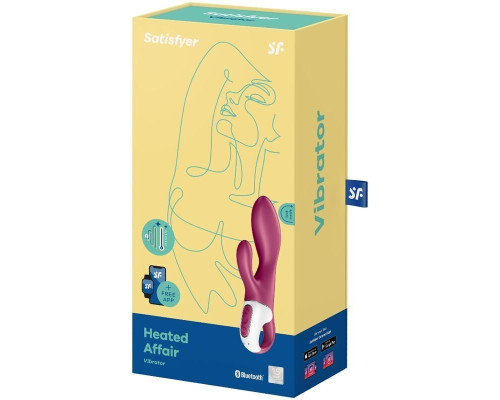 Вибратор кролик Satisfyer Heated Affair (мятая упаковка)