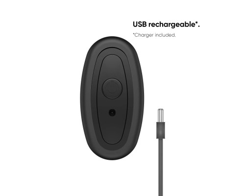 Вібромасажер простати Nexus G-Play Plus S Black, макс. діаметр 2,3 см, перезаряджуваний