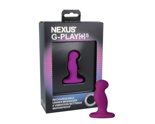 Вібромасажер простати Nexus G-Play Plus S Purple, макс діаметр 2,3 см, перезаряджуваний