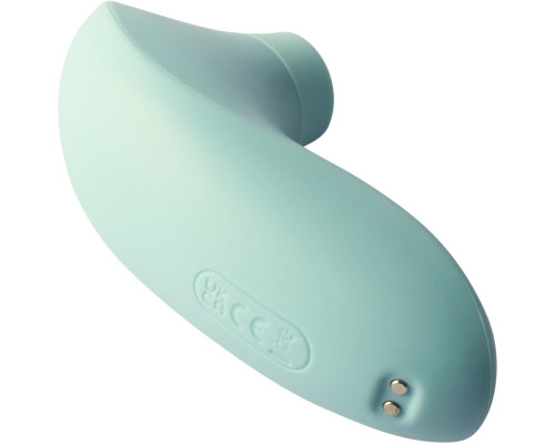Вакуумний стимулятор Svakom Pulse Lite Neo Seafoam Blue, керується зі смартфона