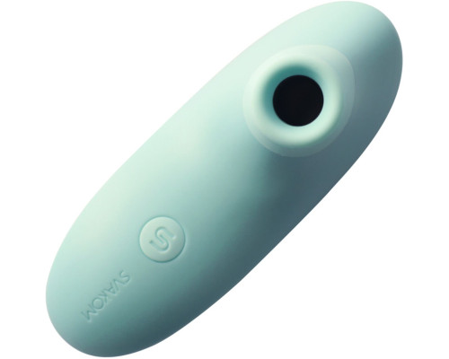 Вакуумний стимулятор Svakom Pulse Lite Neo Seafoam Blue, керується зі смартфона