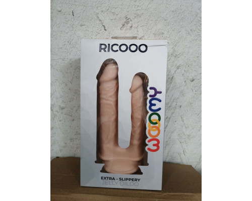 Подвійний фалоімітатор Wooomy Ricooo (м'ята упаковка!!!)
