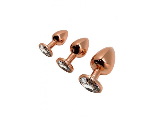 Анальная пробка Wooomy Tralalo Metal Plug Size M (мятая упаковка)