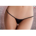 Жіночі мікростринги з мікрофібри Passion MT019 One size, black