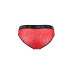 Чоловічі напівпрозорі труси Passion 031 SLIP MIKE L/XL Red, під леопард