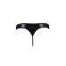 Чоловічі стринги Passion 033 THONG PAUL S/M Black, під латекс