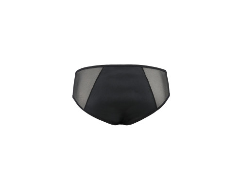Чоловічі сліпи на блискавці Passion 042 SLIP TIMMY XXL/XXXL Black, екошкіра, сітка