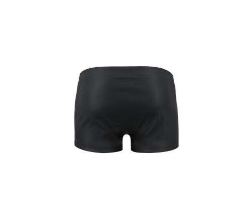 Чоловічі шкіряні боксери із заклепками Passion 048 SHORT DAVID S/M Black
