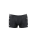 Чоловічі шкіряні боксери із заклепками Passion 048 SHORT DAVID XXL/XXXL Black