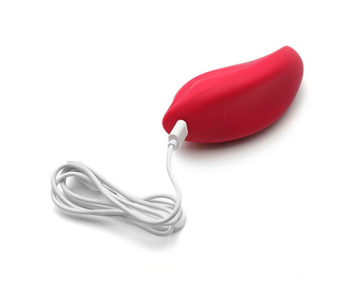 Вібратор та кліторальний стимулятор KISTOY Heidi Red