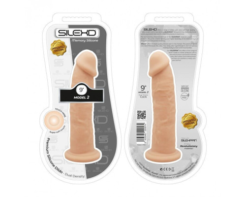 Фалоімітатор SilexD Oscar Flesh (MODEL 2 size 9in) (дефекти упаковки)