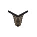Мереживні трусики із заниженою талією Obsessive Estiqua panties XS/S, black