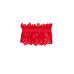 Ажурна підв’язка Obsessive Amor Cherris garter, red
