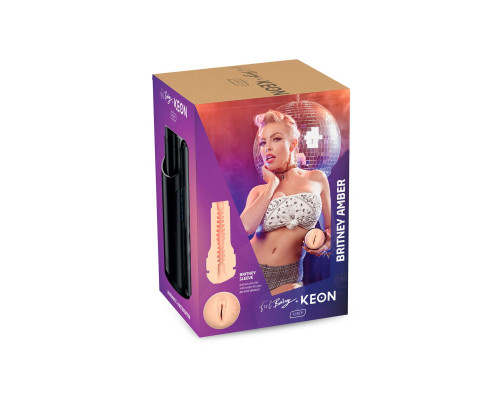Інтерактивна секс-машина для чоловіків Kiiroo Keon Combo Set з мастурбатором Feel Britney