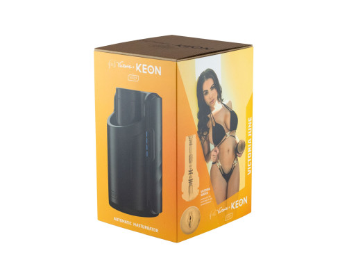 Інтерактивна секс-машина для чоловіків Kiiroo Keon Combo Set з мастурбатором Feel Victoria