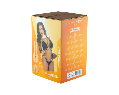 Інтерактивна секс-машина для чоловіків Kiiroo Keon Combo Set з мастурбатором Feel Victoria