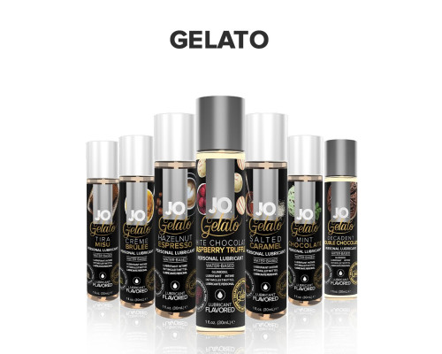 Розпродаж! Змазка на водній основі System JO GELATO White Chocolate Raspberry 120мл (термін 12.2023)