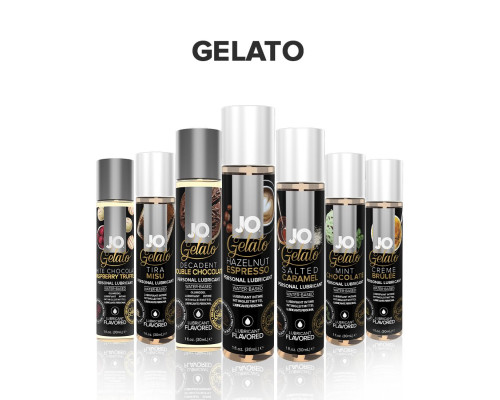 Розпродаж!!! Змазка на водній основі System JO GELATO Hazelnut Espresso (120 мл) (термін до 11.2023)
