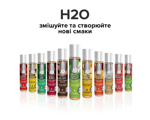 Распродажа!!! Смазка на водной основе System JO H2O — Green Apple (120 мл) (cрок 01.12.2023)