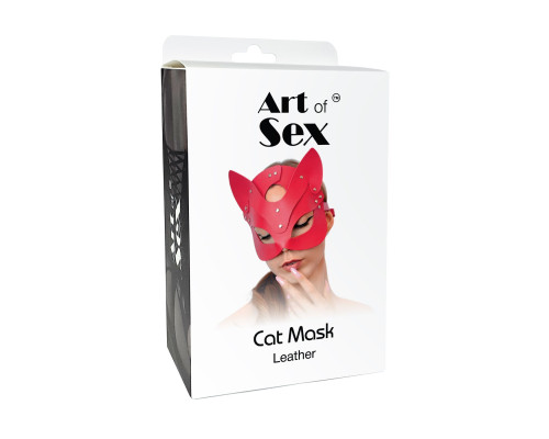 Маска Кішечки Art of Sex - Cat Mask, Рожевий