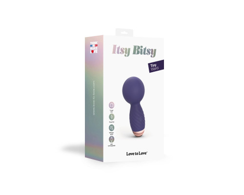 Мінівібромасажер Love To Love Itsy Bitsy – Midnight Indigo