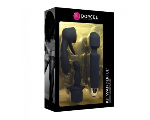Мінівібромасажер Dorcel Kit Wanderful  (м'ята упаковка)