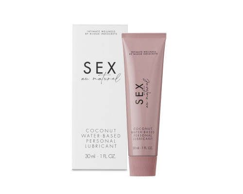 Распродажа!!! Лубрикант на водной основе Bijoux Indiscrets Sex au Naturel – Coconut (cрок 07.2024)