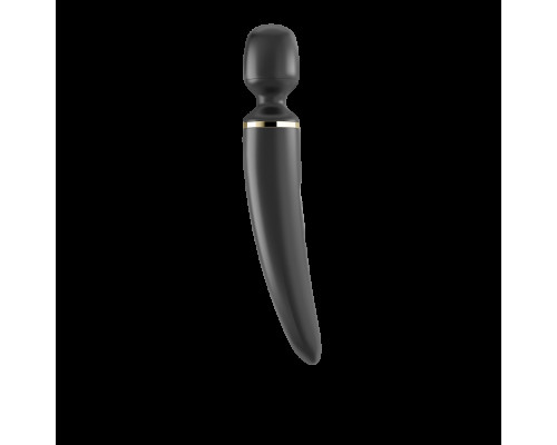 Вібромасажер Satisfyer Wand-er Woman (Black/Gold) (м'ята упаковка)