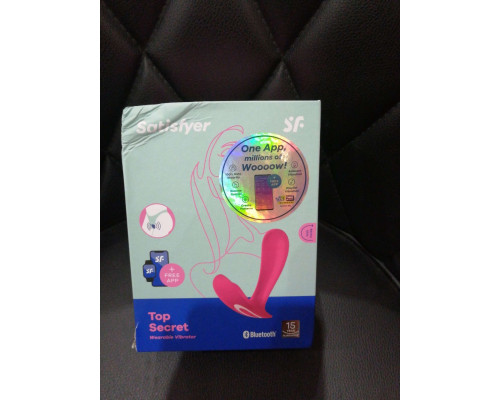 Смарт-вібратор у трусики Satisfyer Top Secret Pink (м'ята упаковка)