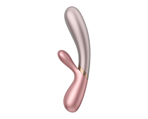 Смарт вібратор-кролик із підігрівом Satisfyer Hot Lover Pink (м'ята упаковка)