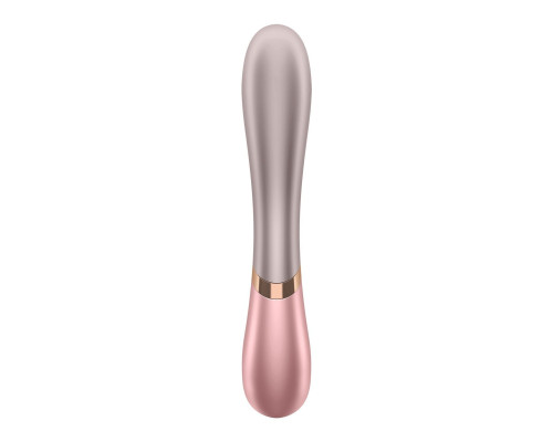 Смарт вібратор-кролик із підігрівом Satisfyer Hot Lover Pink (м'ята упаковка)