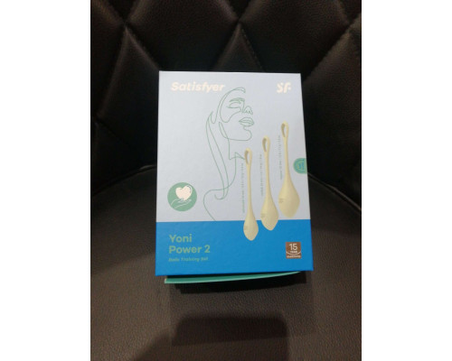 Набор йони бусин Satisfyer Yoni Power 2 Light Green (мятая упаковка!!!)