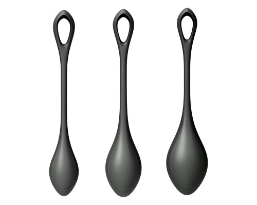 Набор йони бусин Satisfyer Yoni Power 2 Black (мятая упаковка)