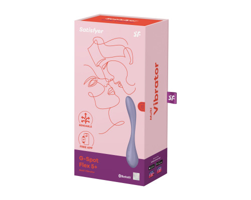 Універсальний смарт-вібратор Satisfyer G-Spot Flex 5+ Lilac