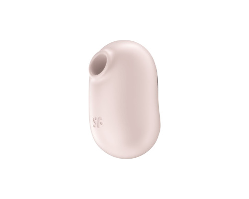 Вакуумний стимулятор із вібрацією Satisfyer Pro To Go 2 Beige