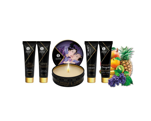 Подарунковий набір Shunga Geishas Secrets – Exotic Fruits для розкішної ночі вдвох